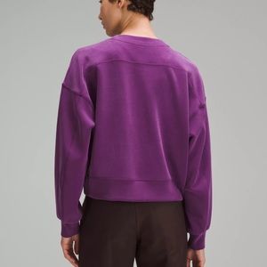 Lululemon Softstreme Perfectly Cropped Crewneck💜6